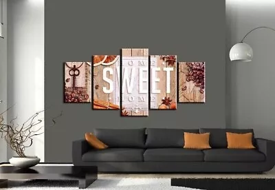 New - 5 Pieces Wall Decor HOME Canvas Wall Art Painting Artwork Wall Decoration • $29.99