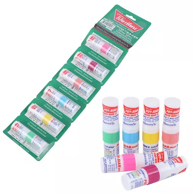 6Pieces Nasal Inhaler Cure Colds And Nasal Congestion Stay Up Refreshing Reli Wi • £6.76