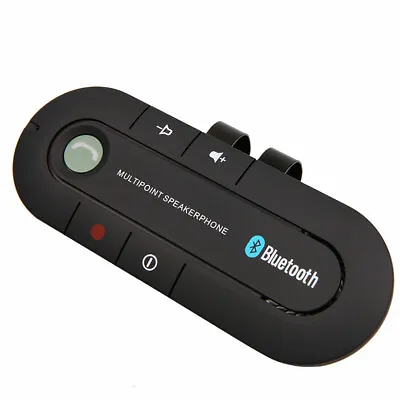 Bluetooth 4.1 Handsfree Car Kit Sun Visor Speaker Phone • $24.99