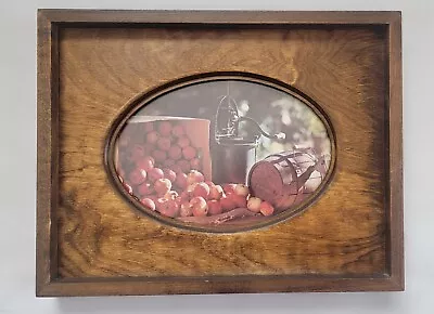 Vintage Oval Art Gore Photography - Apple Cider Press- Framed Art Colorado • $40