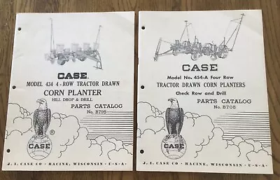 Original NEW Case 454A & 434 4 Row Tractor Drawn Corn Planters Parts Catalog  • $6.95