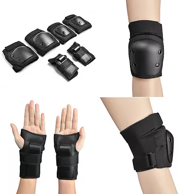 3 Pair Knee+Elbow+Wrist Pads Guard Set Kids Skate Cycling Bike Safety Protection • $22.99