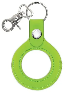  NA Program Green Rubber Key Fob Coin/Medallion Holder W/Clear Plastic Window  • $13.99