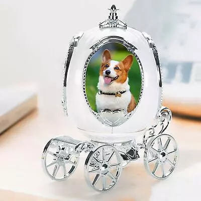 £20.22 • Buy Photo Frame Music Box Rotating Picture Display For Bedroom Desktop Hotel