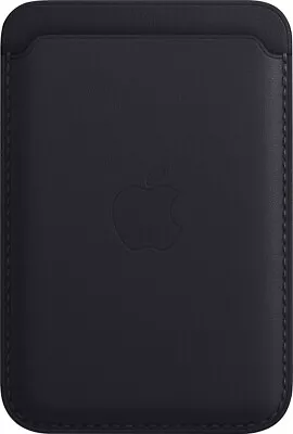 GENUINE Apple Leather Wallet With MagSafe For IPhone - Midnight • $49.99