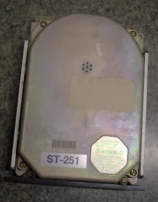 Vintage Segate Half Height Hard Drive Model ST-251 • $69.99