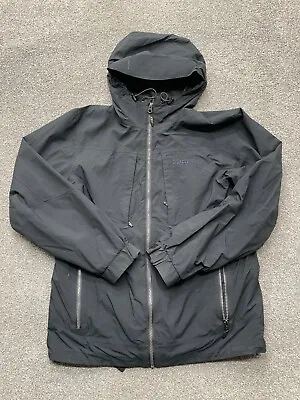 Marmot Jacket Adult Small Black Nylon Full Zip Windbreaker Coat Lined Mens * • $28.99