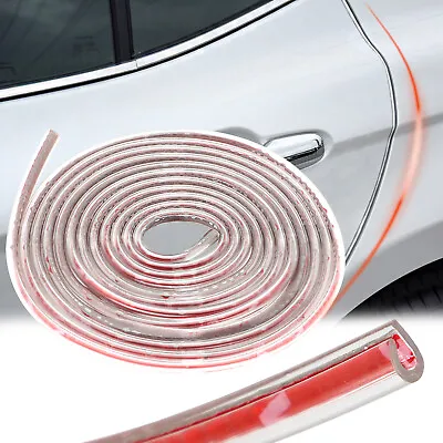 $7.49 • Buy 3m Cut To Size Car Door Edge Guard Strip Anti Dent Scratch Protector Clear Line