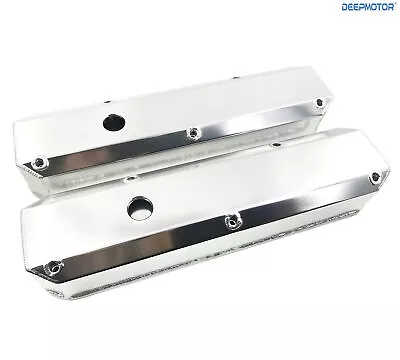 Fabricated Aluminum Tall Valve Cover For Small Block Chrysler Mopar 318 340 360 • $105.99