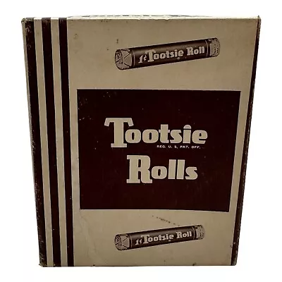 Vintage Empty Tootsie Roll Rolls Box 1 Cent 120 Count America’s Favorite Candy • $31.99