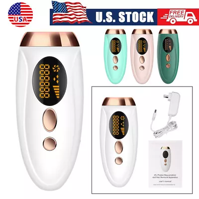 $31.98 • Buy 999,999 Flashes IPL Hair Removal Laser Permanent Body Epilator Painless Tool