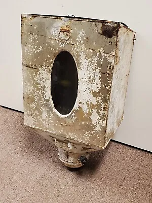 Vintage Flour Bin For Hoosier Type Kitchen Primitive Cabinet W Window & Crank • $40