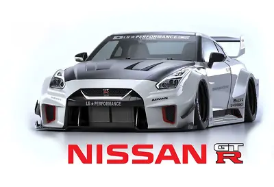1:10 RC Clear Lexan Body Shell - LB Works Nissan GTR35-RR Suit Race Or Drift  • £48.22