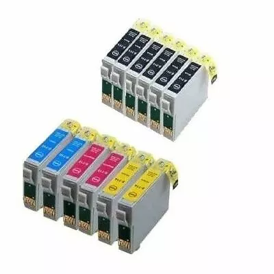 £14.58 • Buy 12x For Epson Stylus SX218 SX100 SX200 DX4400 DX4050 DX7400 DX7450 Ink Cartridge