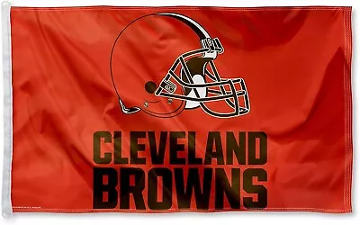 Cleveland Browns Logo Baseball 3x5FT Flag MLB Banner Garage Man Cave NEW • $12.97