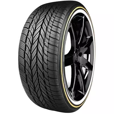 Vogue Custom Built Radial VIII Gold & White 245/45R18 XL 100V Tire (QTY 1) • $284