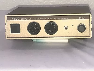 $225 • Buy Stax SRM-XPro Headphone Amplifier, Dual Headphone Capable 
