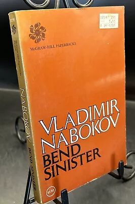 Bend Sinister (1974) ~ Vladimir Nabokov ~ First McGraw-Hill Printing ~ Paperback • $4.50