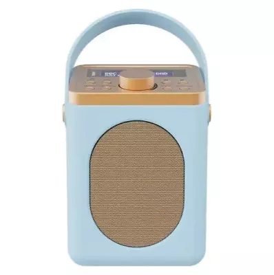 NEW Majority Little Shelford Bluetooth Speaker DAB Radio & Clock Portable Retro! • $149.90