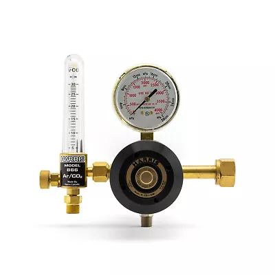 Harris 6CD100F High-Flow Two Stage CO2 Regulator - Multi Finned Made In Europe • $841.30