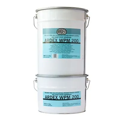 Ardex Damp Proof Membrane WPM 200 Water/Vapour Barrier For Concrete Screeds Etc • £233.55