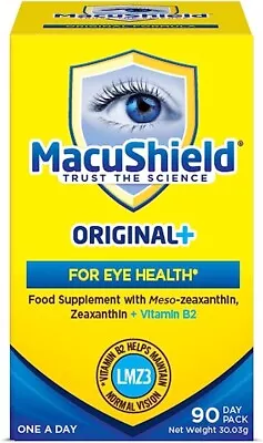 MacuShield Original Eye Health Supplement - 90 Capsules • £20.90