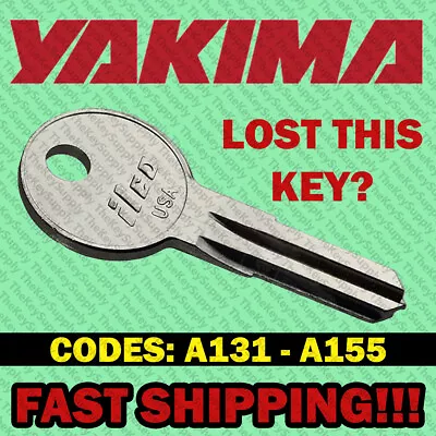 1 YAKIMA Replacement Key SKS Lock Ski Roof Rack Bicycle Cargo Carrier Whispbar • $7.90