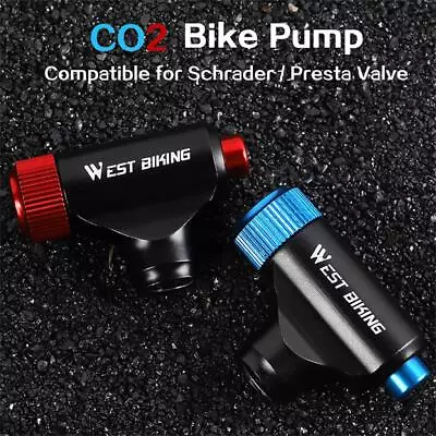 CO2 Inflator Bike Pump   Tire Inflation Portable  Pump F8L3 • £12.78