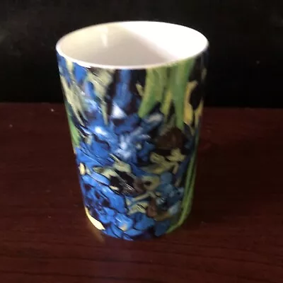 Vincent Van Gogh Museum Coffee Cup Mug Purple Blue Flower 10 Oz ART “Iris” • $14.99