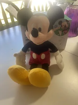 Plush Mickey Mouse Kohls Cares Disney Stuffed Animal 2009 13” Clubhouse • $7