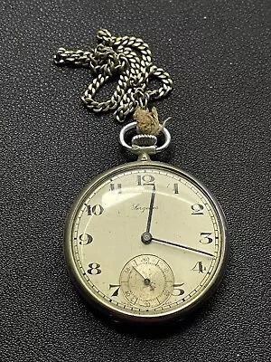 Vintage Longines Swiss Made Watch Pocket 15 Jewels Sergines • £300