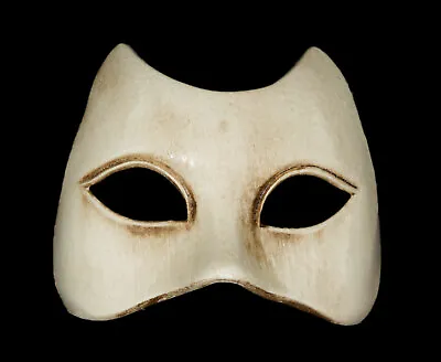 Mask From Venice Cat White For Child Carnival Fancy Dress Venetian 22650 VG3E • $67.68