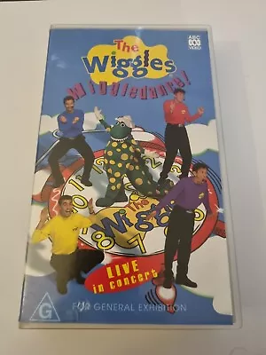 The Wiggles: Wiggledance! Original 1998 VHS Video Tape. Live In Concert. Vintage • $14.95