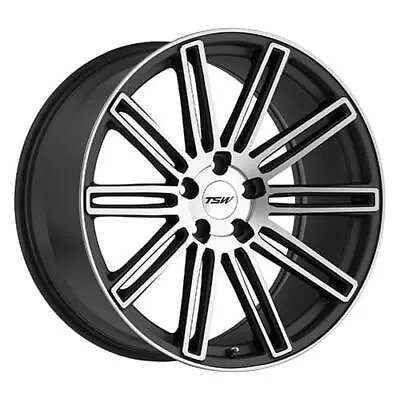 (1) Open TSW Crowthorne Matte Gunmetal W/ Machined Face - 20x8.5 | 40 ET | 5x4.2 • $324.50