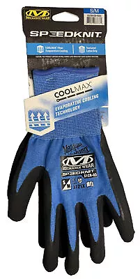 Mechanix Wear SpeedKnit Coolmax Gloves With Latex Grip Small/Medium 1 Pair • $9.99