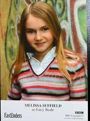 Lucy Beale  (eastenders) Cast Card Young Actress Melissa Suffield • £1.50