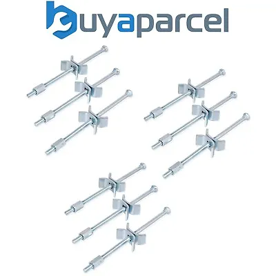 £12.99 • Buy X9 Kitchen Worktop Joining Bolts 150mm Panel Butt Connectors Worktop Clamps