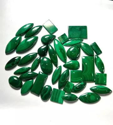 Wholesale Lot Of Malachite Small CabochonMix Shape Malachite Gemstone Cabochon • $14