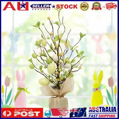 Easter Egg Tree With LED Lights For Home Party Decoration (Tender Bud Yellow) • $28.53