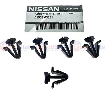 Genuine NISSAN Maxima J30 Pulsar N15 NX Front Grille Clips Set Of 5 • $13.60