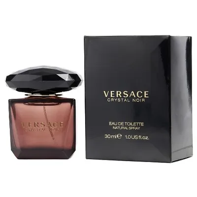 Versace Crystal Noir By Gianni Versace 1 Oz EDT Perfume For Women New In Box • $31.56