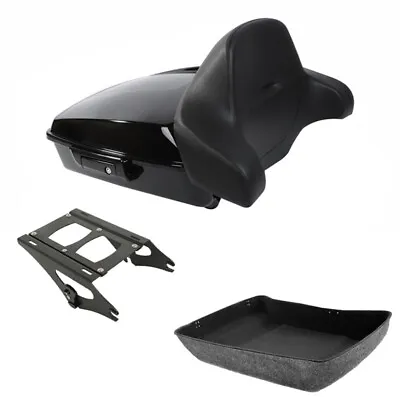 Chopped Pack Trunk Backrest Mount Fit For Harley Tour-Pak Street Glide 2014-2023 • $274.80