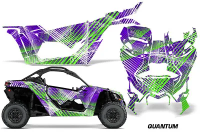 UTV Graphics Kit Decal For Can-Am Maverick X3 DS RS 2-Door 16-22 QUNTM G PU • $499.95