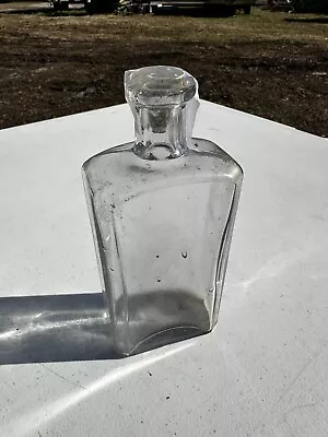 Vintage Medicine Bottle W/ Stopper • $6.56