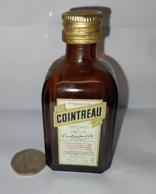 Vintage Cointreau Miniture Bottle Approx 60 Years Old • £8.99