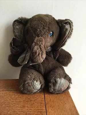Liberty Of London Beanie Plush Elephant Hand Made In England • £9.99