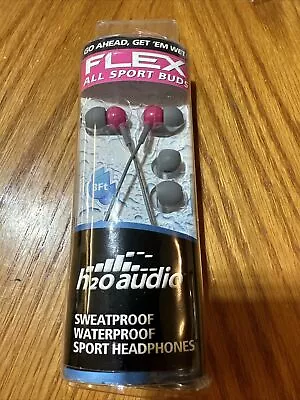 H2O Audio Waterproof Sport Headphones Sweatproof CB1-PK Pink New • $29.95