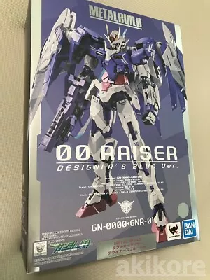 Metal Build Double O Raiser Designers Blue Ver. Gundam Action Figure BANDAI • $398