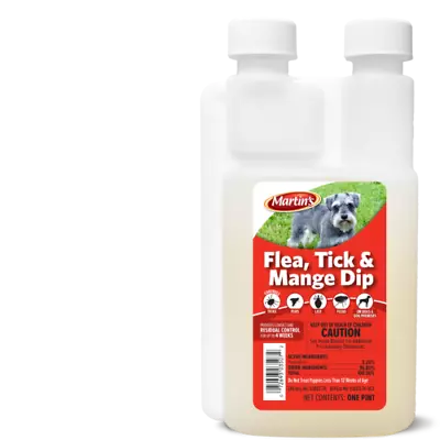 Martin's Flea Tick & Mange Dip 1 Pt • $19.95