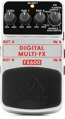 Behringer FX600 Digital Multi-FX Pedal • $45